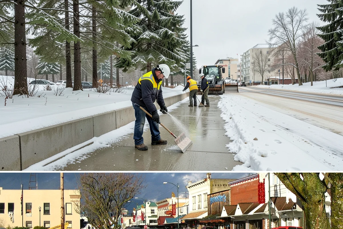 Grocery Store Parking Lot Snow Removal in Arlington, Snohomish County, WA - Grocery store lots in Western Washington see the most winter demand from late November through February, spiking before every...