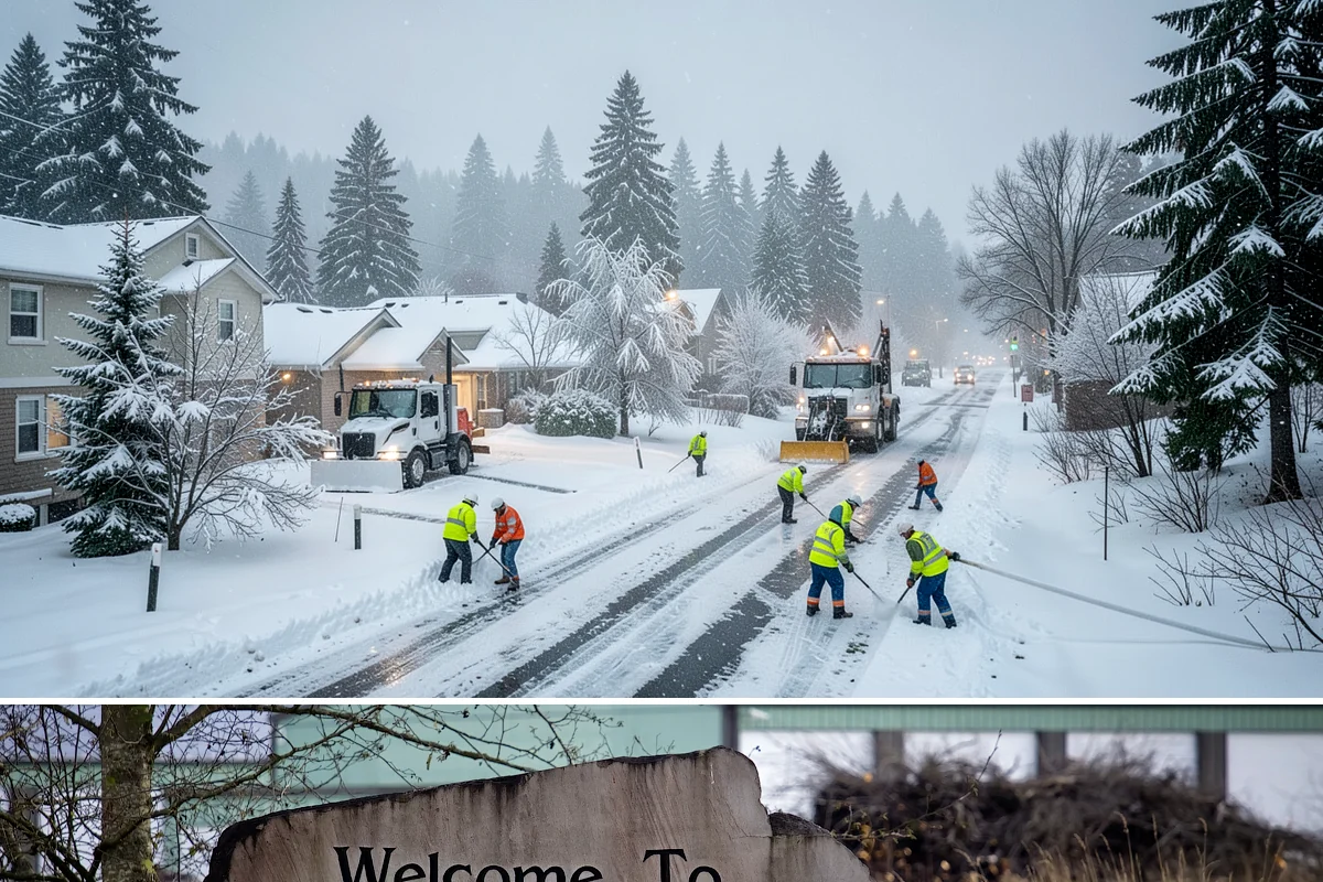 Grocery Store Parking Lot Snow Removal in Buckley, Pierce County, WA - Grocery store lots in Western Washington see the most winter demand from late November through February, spiking before every...