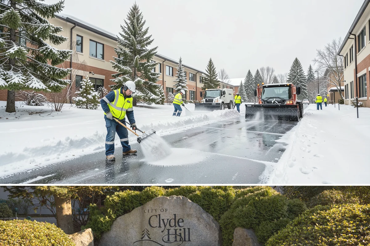 Grocery Store Parking Lot Snow Removal in Clyde Hill, King County, WA - Grocery store lots in Western Washington see the most winter demand from late November through February, spiking before every...