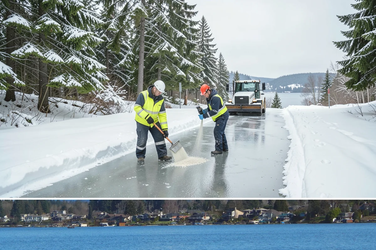 Grocery Store Parking Lot Snow Removal in Lake Stevens, Snohomish County, WA - Grocery store lots in Western Washington see the most winter demand from late November through February, spiking before every...