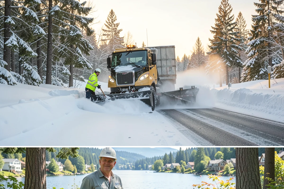 Grocery Store Parking Lot Snow Removal in Milton, King County, WA - Grocery store lots in Western Washington see the most winter demand from late November through February, spiking before every...