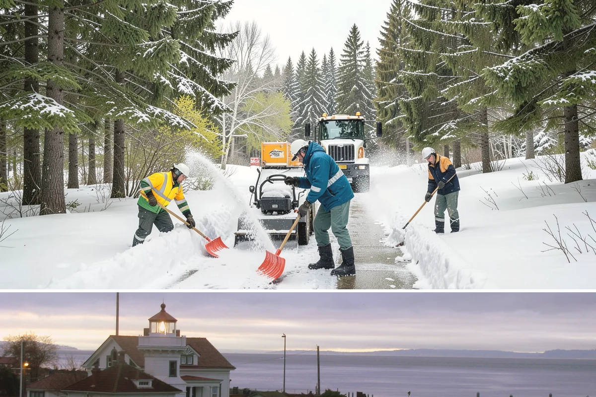 Grocery Store Parking Lot Snow Removal in Mukilteo, Snohomish County, WA - Grocery store lots in Western Washington see the most winter demand from late November through February, spiking before every...