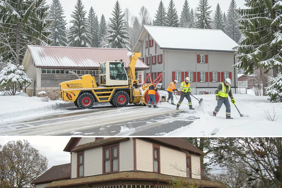 Grocery Store Parking Lot Snow Removal in Sumner, Pierce County, WA - Grocery store lots in Western Washington see the most winter demand from late November through February, spiking before every...