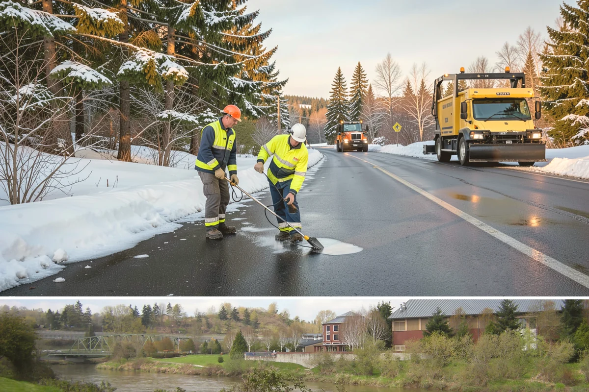 Grocery Store Parking Lot Snow Removal in Tukwila, King County, WA - Grocery store lots in Western Washington see the most winter demand from late November through February, spiking before every...