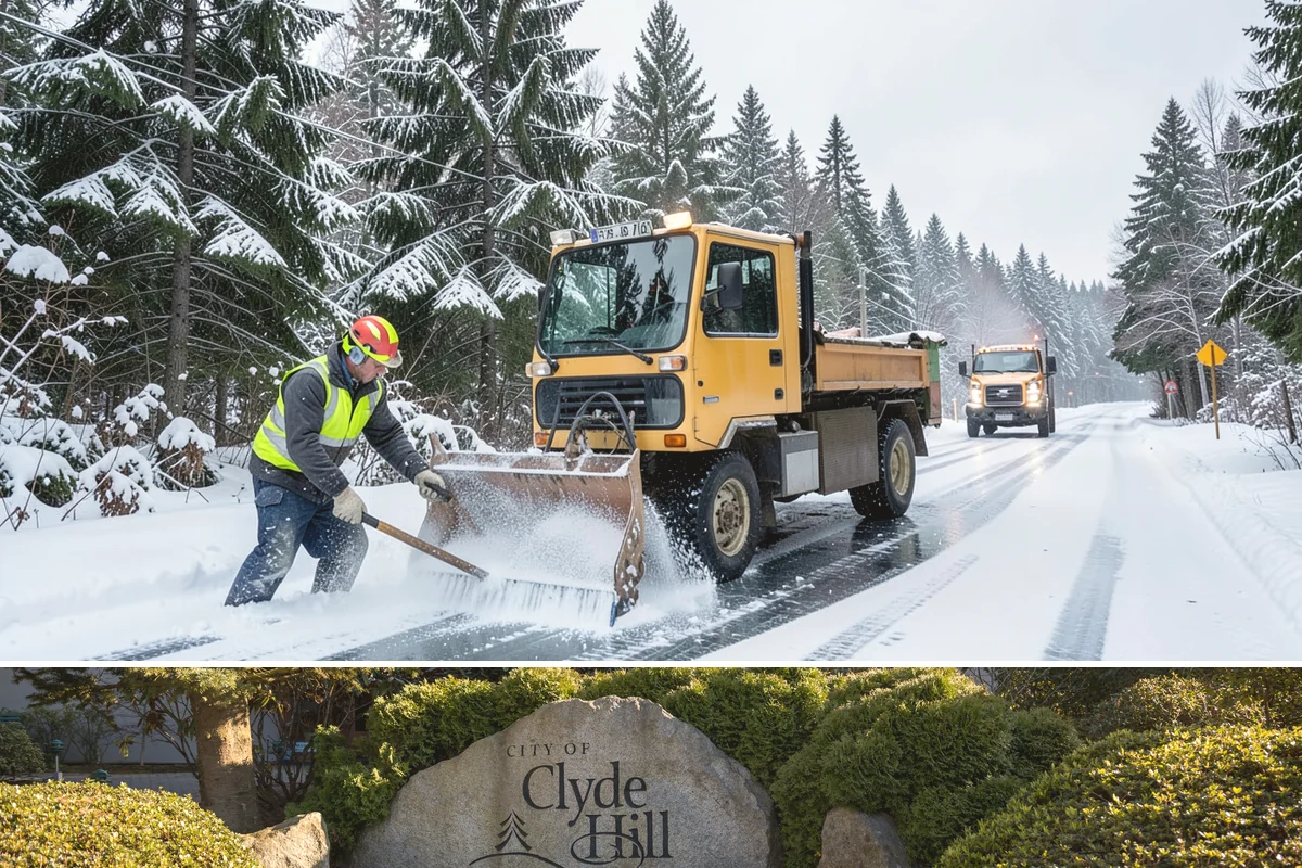 Grocery Store Sidewalk Clearing in Clyde Hill, King County, WA - Grocery demand is highest from late November through February, when heavy daily traffic packs doorway snow into ice between...