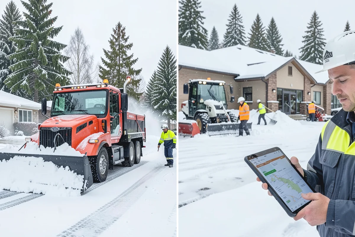 Grocery Store Sidewalk Clearing in Granite Falls, Snohomish County, WA - Clear the entrance vestibule and cart lanes before opening
