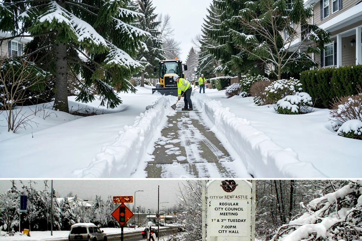 Grocery Store Sidewalk Clearing in Newcastle, King County, WA - Grocery demand is highest from late November through February, when heavy daily traffic packs doorway snow into ice between...