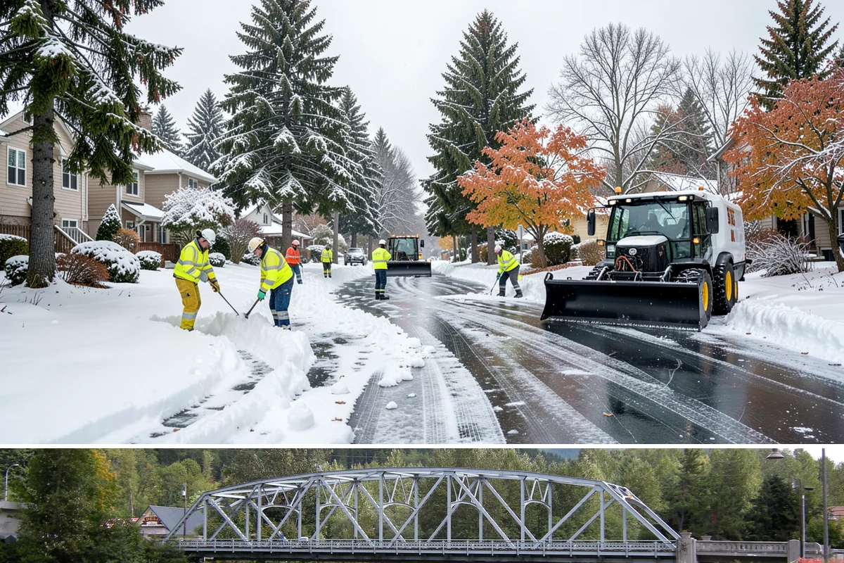 Grocery Store Sidewalk Clearing in Skykomish, King County, WA - Grocery demand is highest from late November through February, when heavy daily traffic packs doorway snow into ice between...