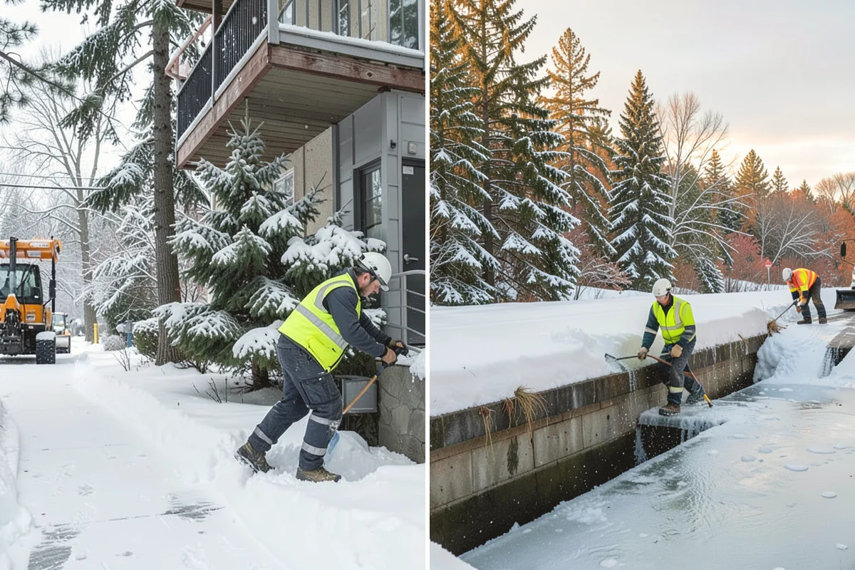 Grocery Store Snow Plowing in Black Diamond, King County, WA - Confirm store hours and receiving-dock schedule with management