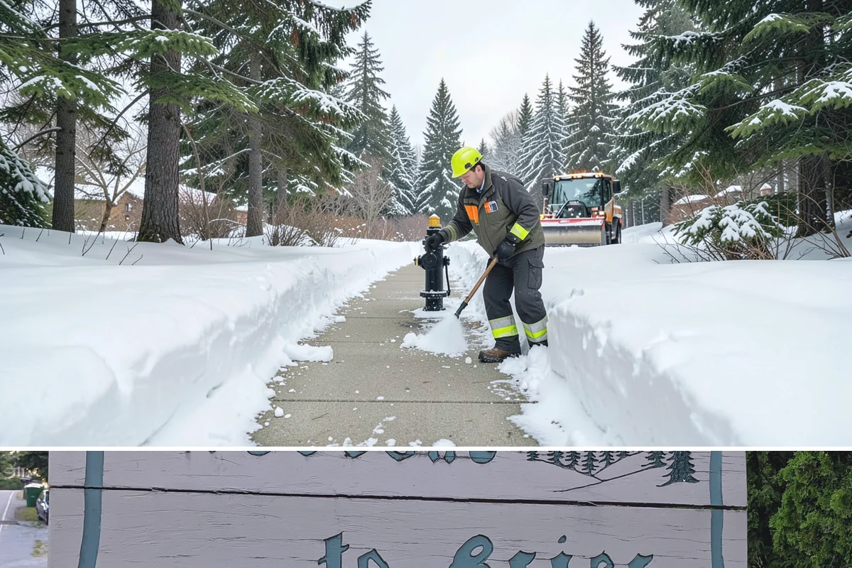 Grocery Store Snow Plowing in Brier, Snohomish County, WA - Line up service before winter so your store stays open through every pre-storm rush.