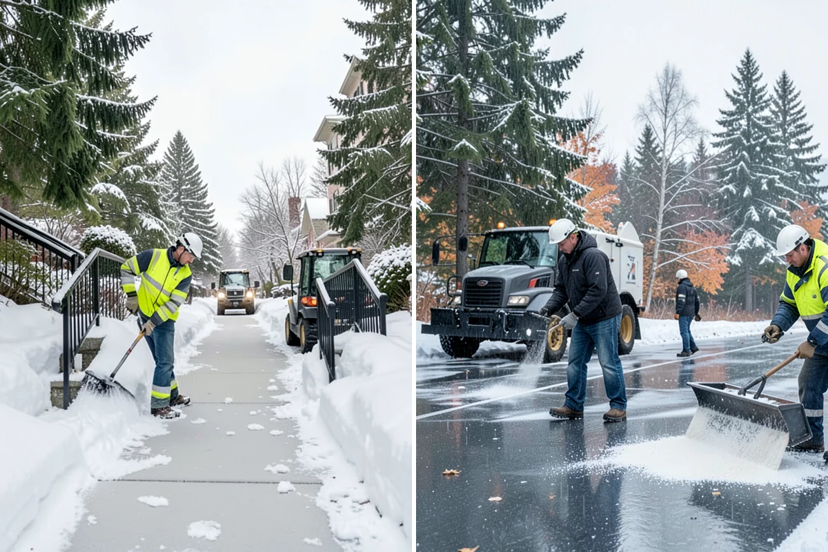 Grocery Store Snow Plowing in Concrete, Skagit County, WA - Confirm store hours and receiving-dock schedule with management