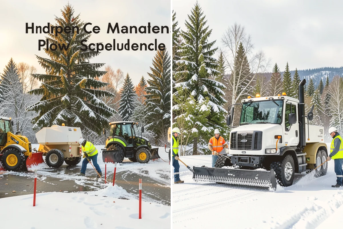 Grocery Store Snow Plowing in Eatonville, Pierce County, WA - Confirm store hours and receiving-dock schedule with management