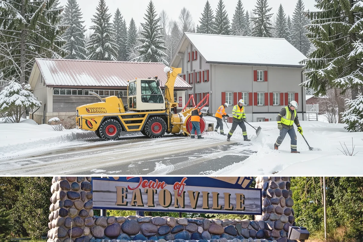 Grocery Store Snow Plowing in Eatonville, Pierce County, WA - Line up service before winter so your store stays open through every pre-storm rush.