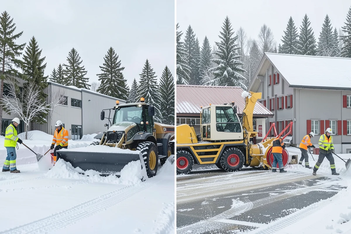 Grocery Store Snow Plowing in Granite Falls, Snohomish County, WA - Confirm store hours and receiving-dock schedule with management