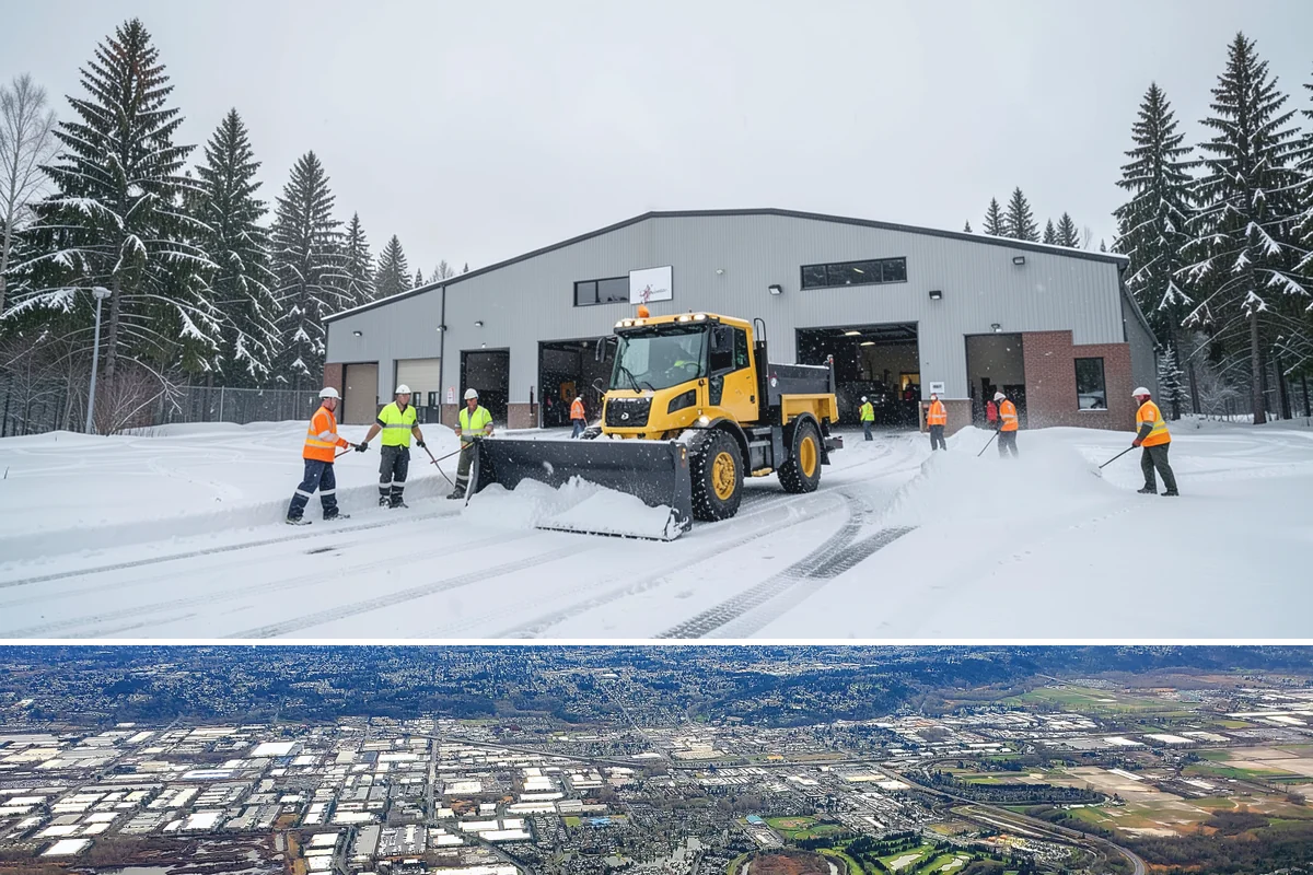 Grocery Store Snow Plowing in Kent, King County, WA - Line up service before winter so your store stays open through every pre-storm rush.