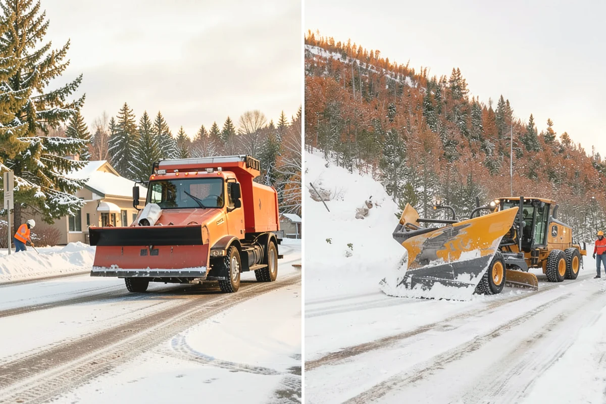 Grocery Store Snow Plowing in Lake Stevens, Snohomish County, WA - Confirm store hours and receiving-dock schedule with management