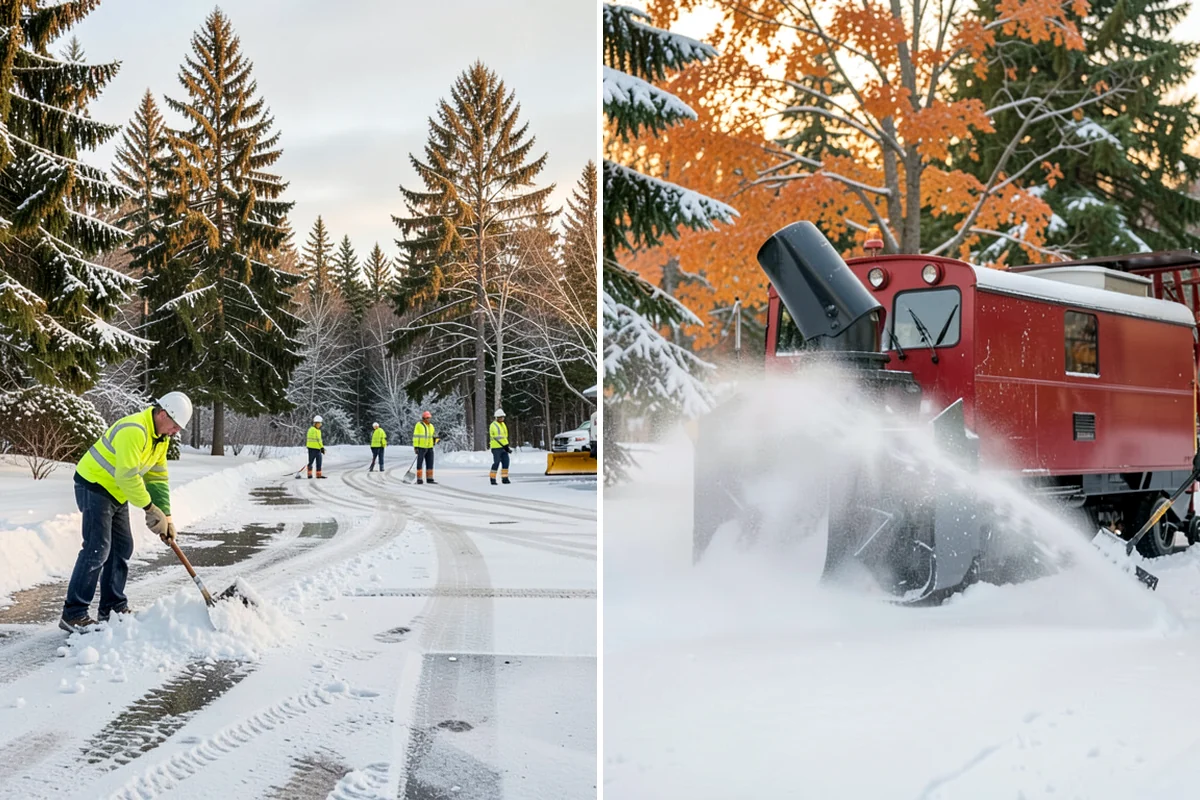 Grocery Store Snow Plowing in Lakewood, Pierce County, WA - Confirm store hours and receiving-dock schedule with management
