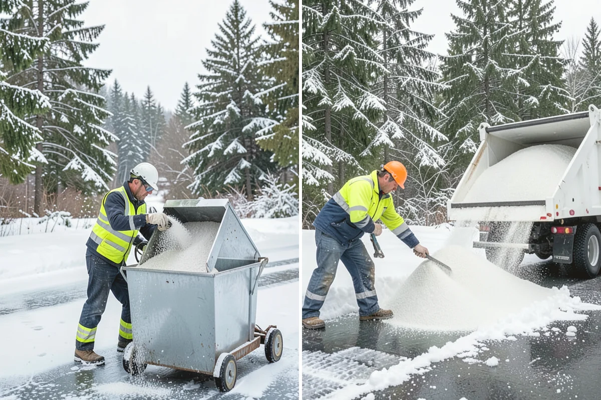 Grocery Store Snow Plowing in Monroe, Snohomish County, WA - Confirm store hours and receiving-dock schedule with management