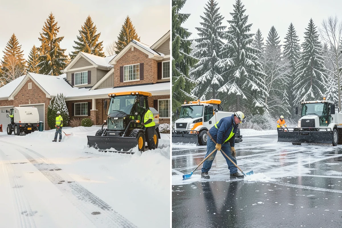 Grocery Store Snow Plowing in Newcastle, King County, WA - Confirm store hours and receiving-dock schedule with management