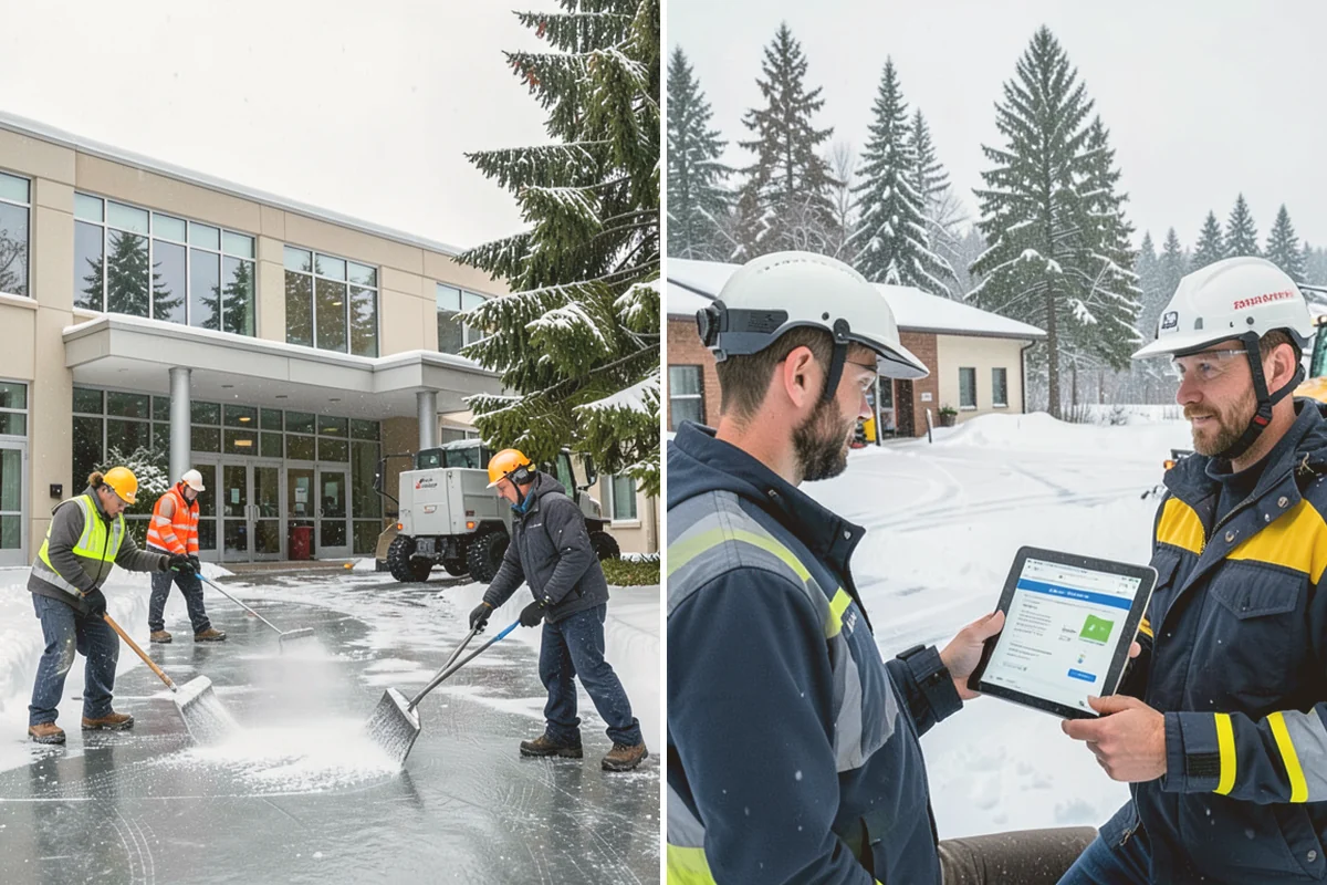 Grocery Store Snow Plowing in Snohomish, Snohomish County, WA - Confirm store hours and receiving-dock schedule with management