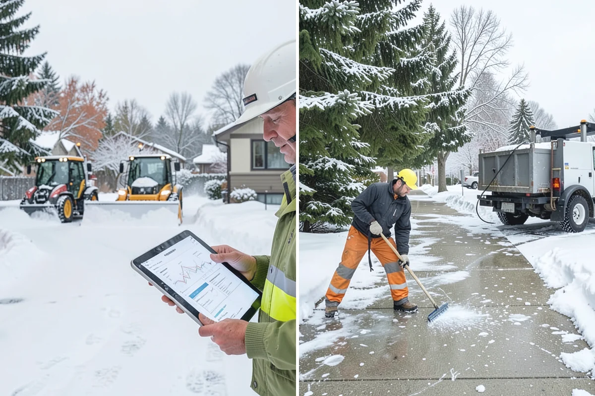 Grocery Store Snow Plowing in Wilkeson, Pierce County, WA - Confirm store hours and receiving-dock schedule with management