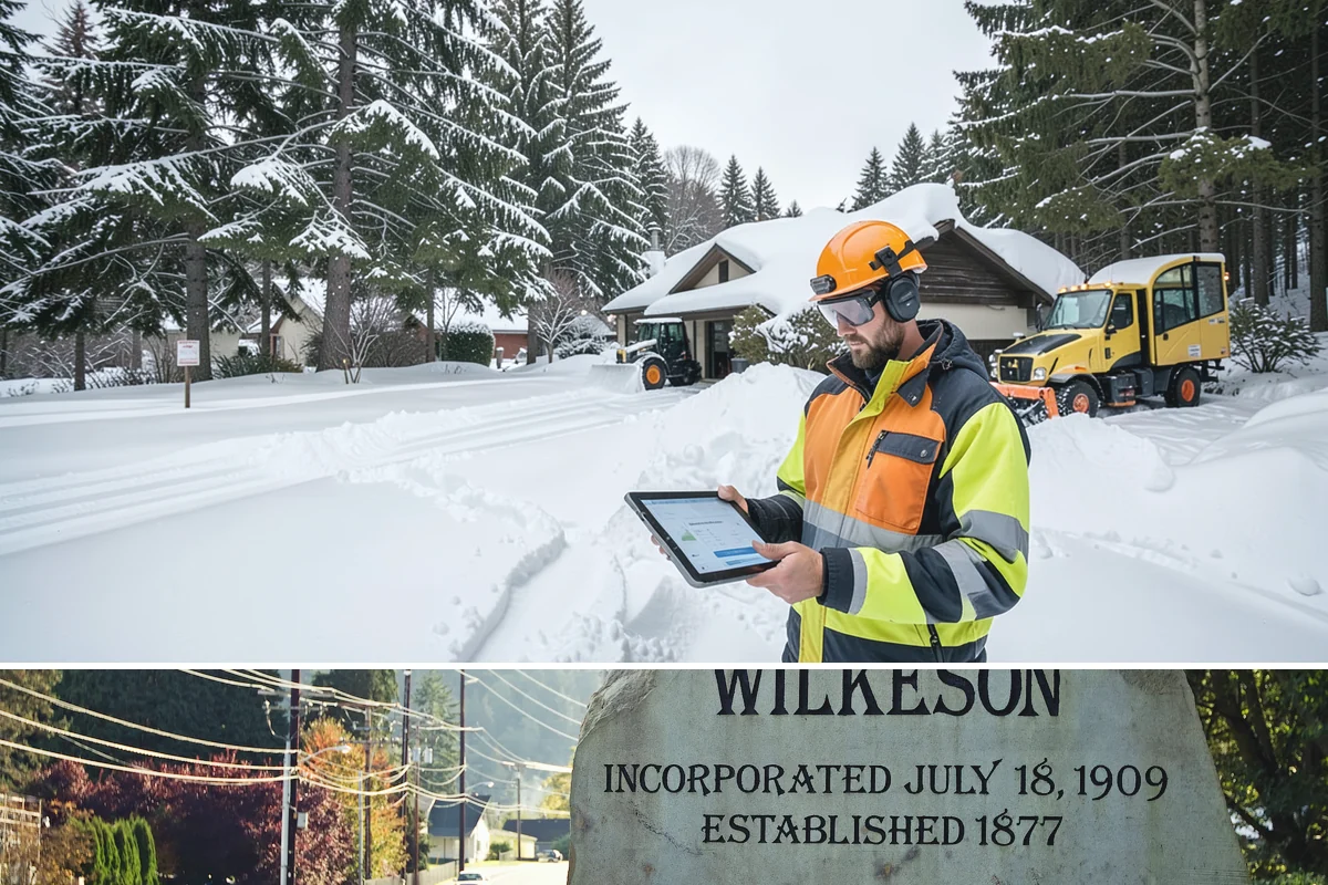 Grocery Store Snow Plowing in Wilkeson, Pierce County, WA - Line up service before winter so your store stays open through every pre-storm rush.