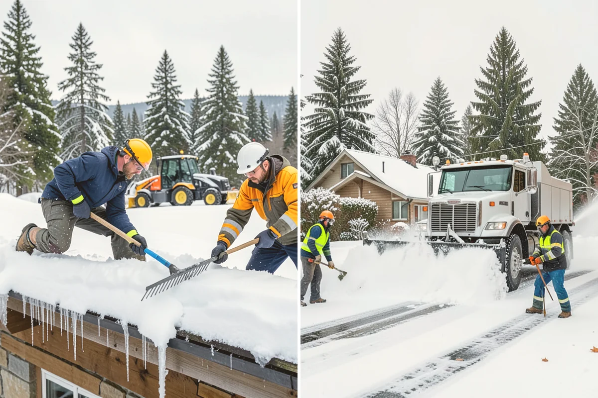 Gutter Heat Cable Installation in Algona, King County, WA - Inspect gutters and downspouts for recurring ice points