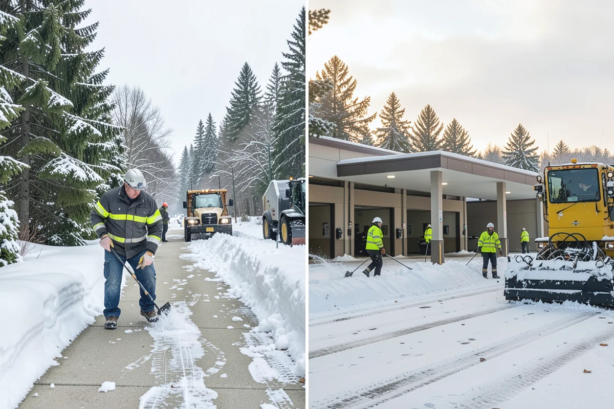Gutter Heat Cable Installation in Auburn, King County, WA - Inspect gutters and downspouts for recurring ice points