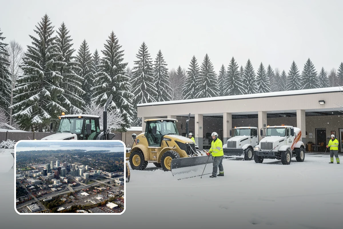 Gutter Heat Cable Installation in Bellevue, King County, WA - Open gutters and downspouts through freeze-thaw cycles