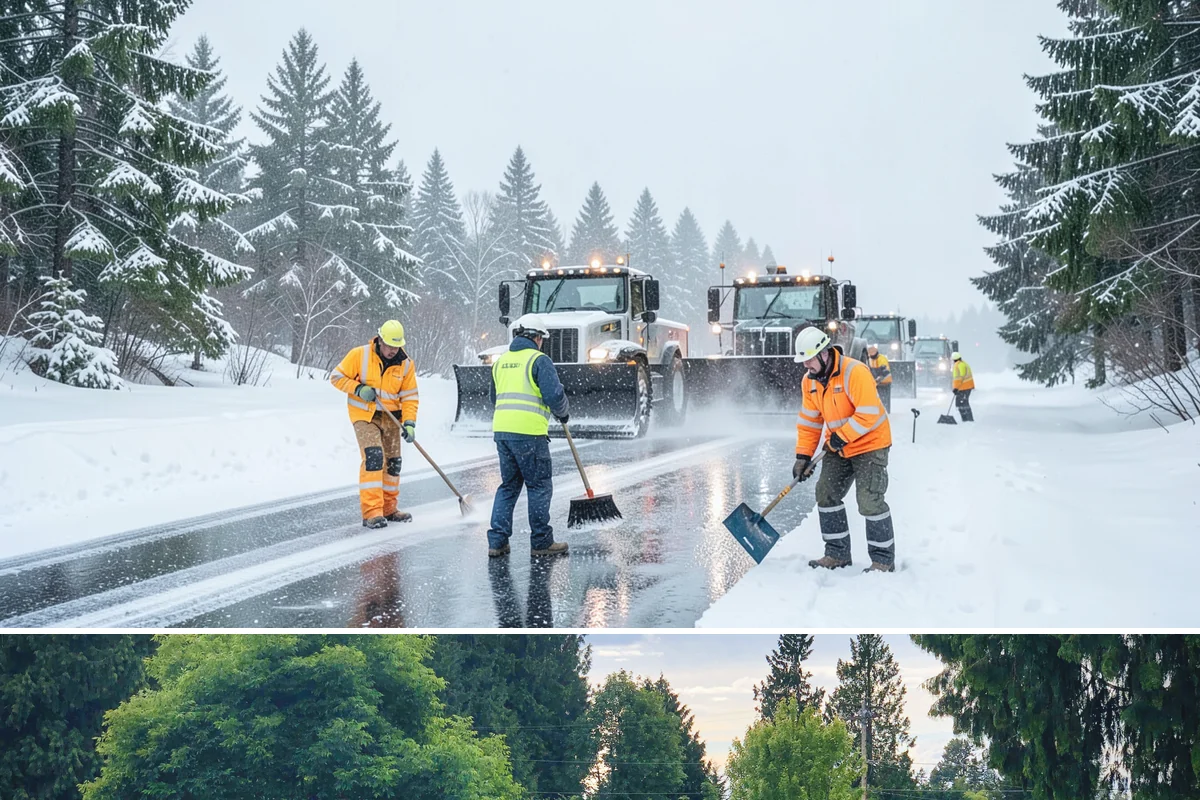 Gutter Heat Cable Installation in Bonney Lake, Pierce County, WA - Gutter heat cable installation is best done in fall before freeze-thaw weather begins clogging gutters with ice.