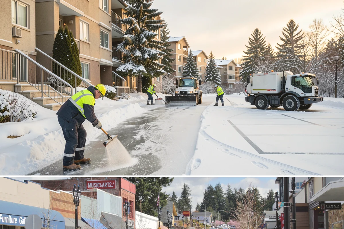 Gutter Heat Cable Installation in Bothell, King County, WA - Gutter heat cable installation is best done in fall before freeze-thaw weather begins clogging gutters with ice.