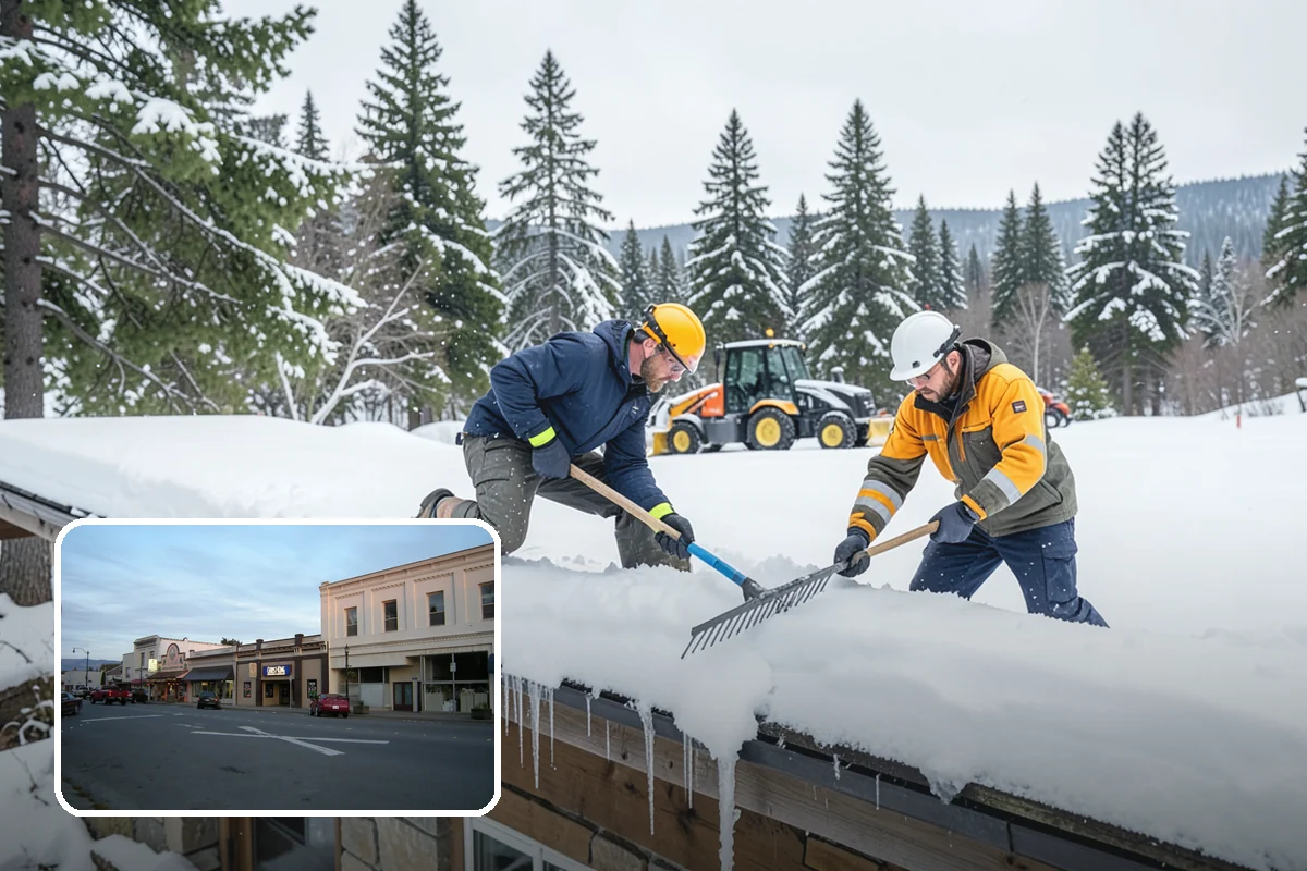 Gutter Heat Cable Installation in Burlington, Skagit County, WA - Open gutters and downspouts through freeze-thaw cycles