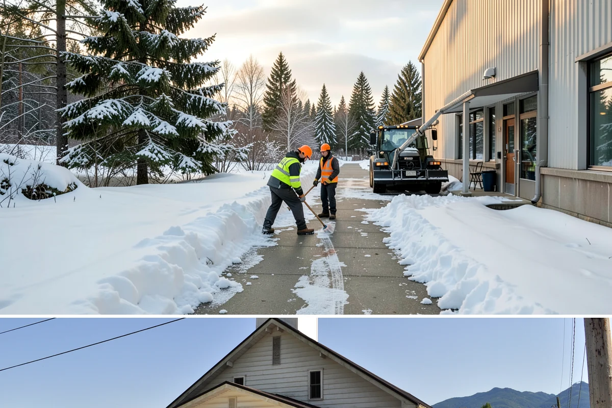 Gutter Heat Cable Installation in Concrete, Skagit County, WA - Gutter heat cable installation is best done in fall before freeze-thaw weather begins clogging gutters with ice.