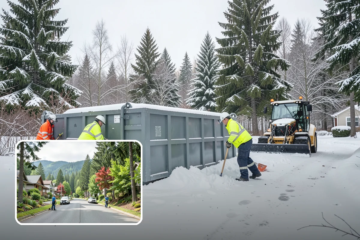 Gutter Heat Cable Installation in Darrington, Snohomish County, WA - Open gutters and downspouts through freeze-thaw cycles