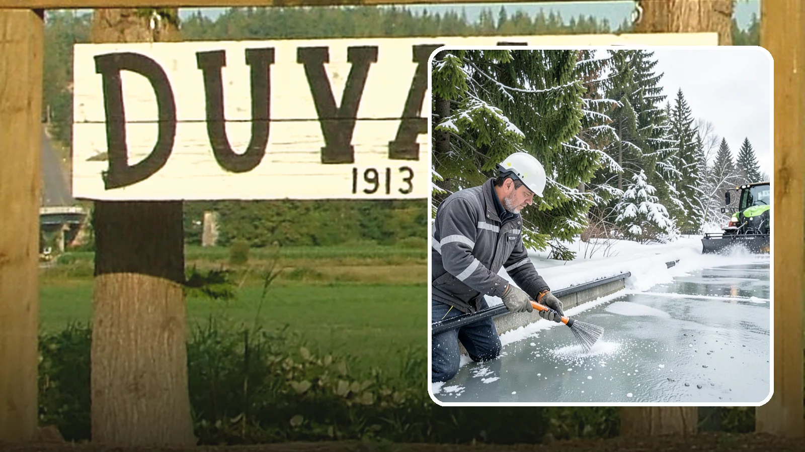 Gutter Heat Cable Installation in Duvall, King County, WA - We install heat cable in gutters and downspouts to keep meltwater flowing through freezing weather.