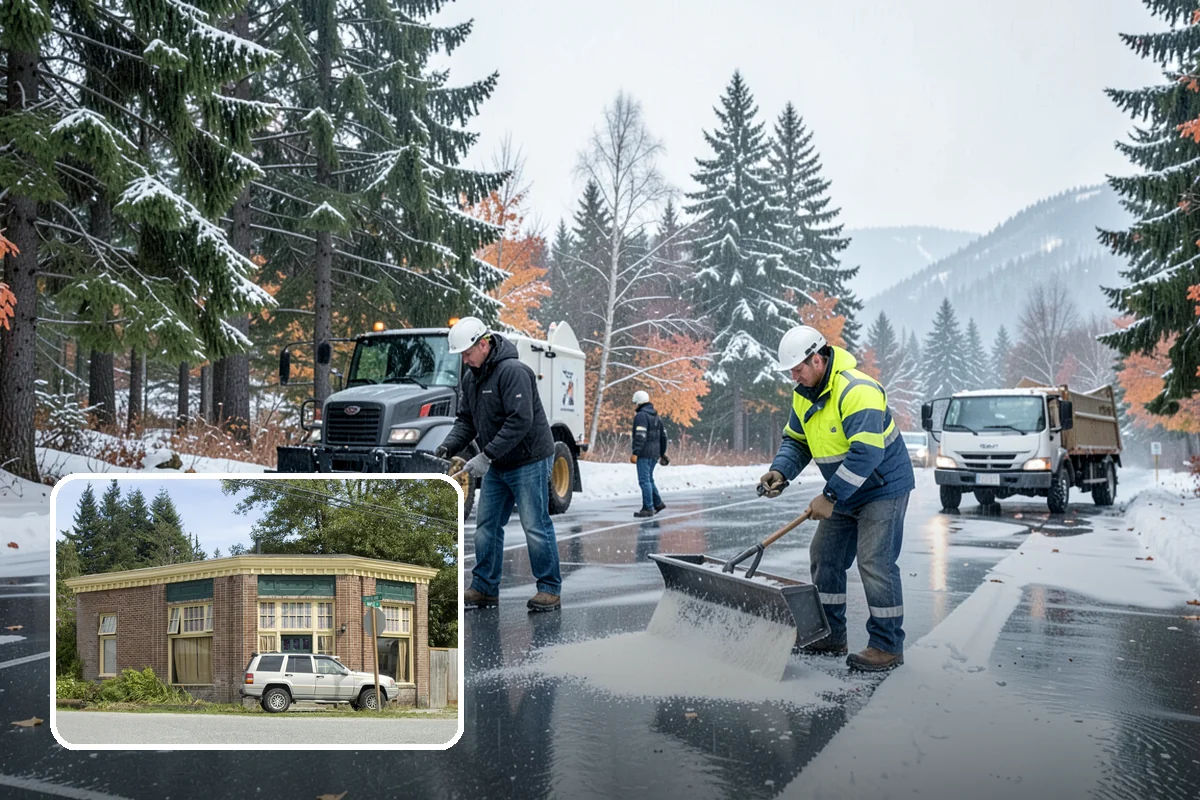 Gutter Heat Cable Installation in Hamilton, Skagit County, WA - Open gutters and downspouts through freeze-thaw cycles