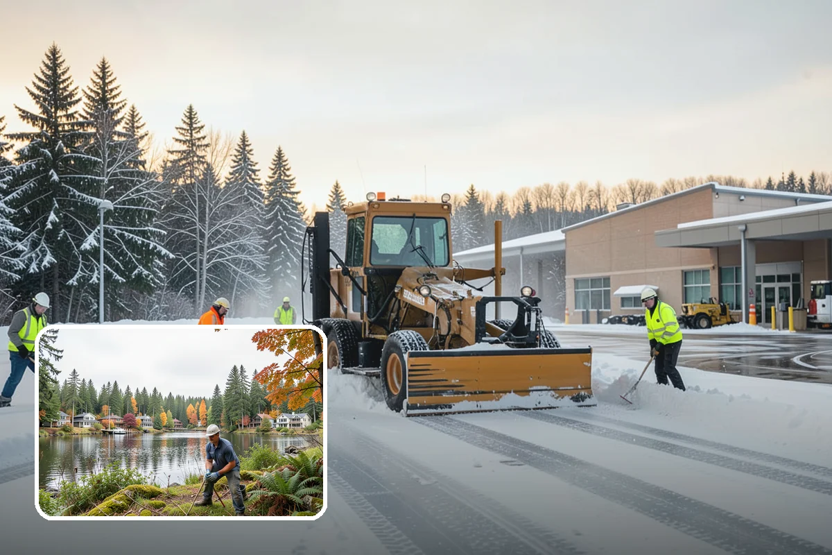 Gutter Heat Cable Installation in La Conner, Skagit County, WA - Open gutters and downspouts through freeze-thaw cycles