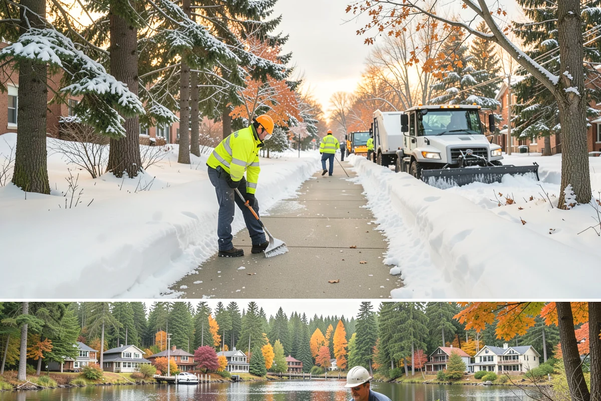 Gutter Heat Cable Installation in La Conner, Skagit County, WA - Gutter heat cable installation is best done in fall before freeze-thaw weather begins clogging gutters with ice.