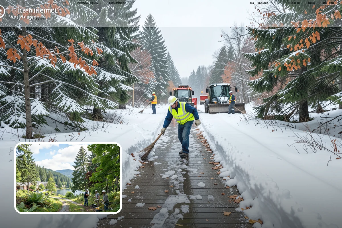 Gutter Heat Cable Installation in Lake Forest Park, King County, WA - Open gutters and downspouts through freeze-thaw cycles
