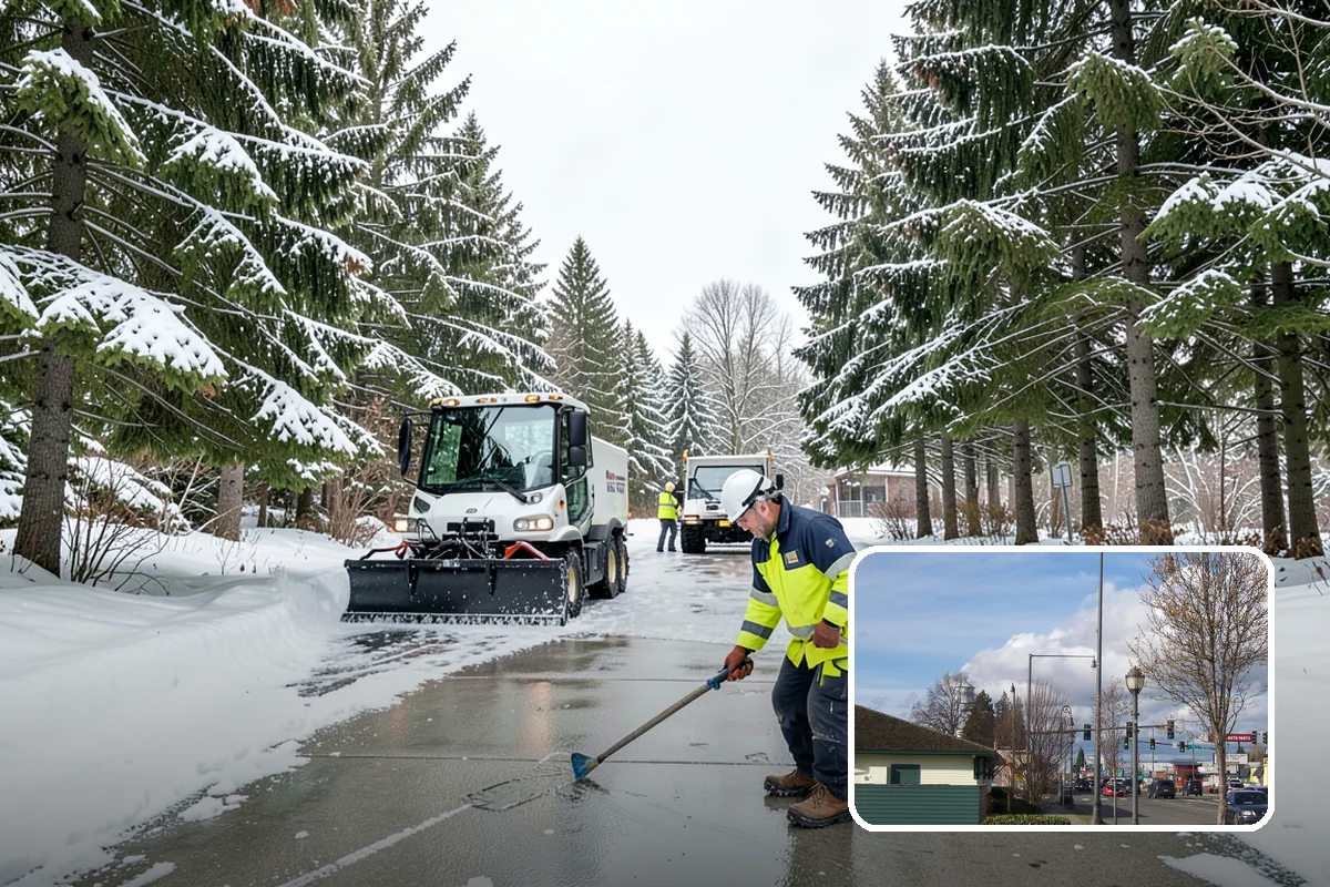 Gutter Heat Cable Installation in Marysville, Snohomish County, WA - Open gutters and downspouts through freeze-thaw cycles