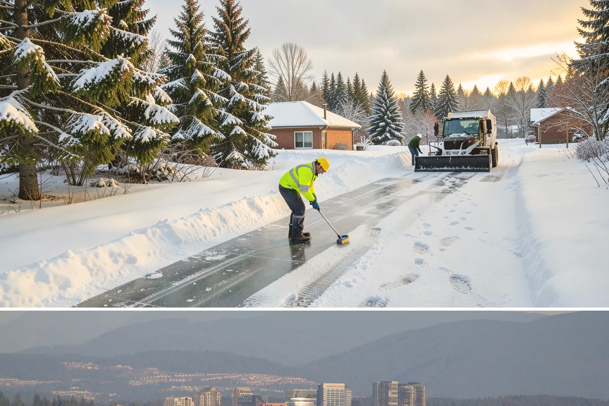 Gutter Heat Cable Installation in Medina, King County, WA - Gutter heat cable installation is best done in fall before freeze-thaw weather begins clogging gutters with ice.