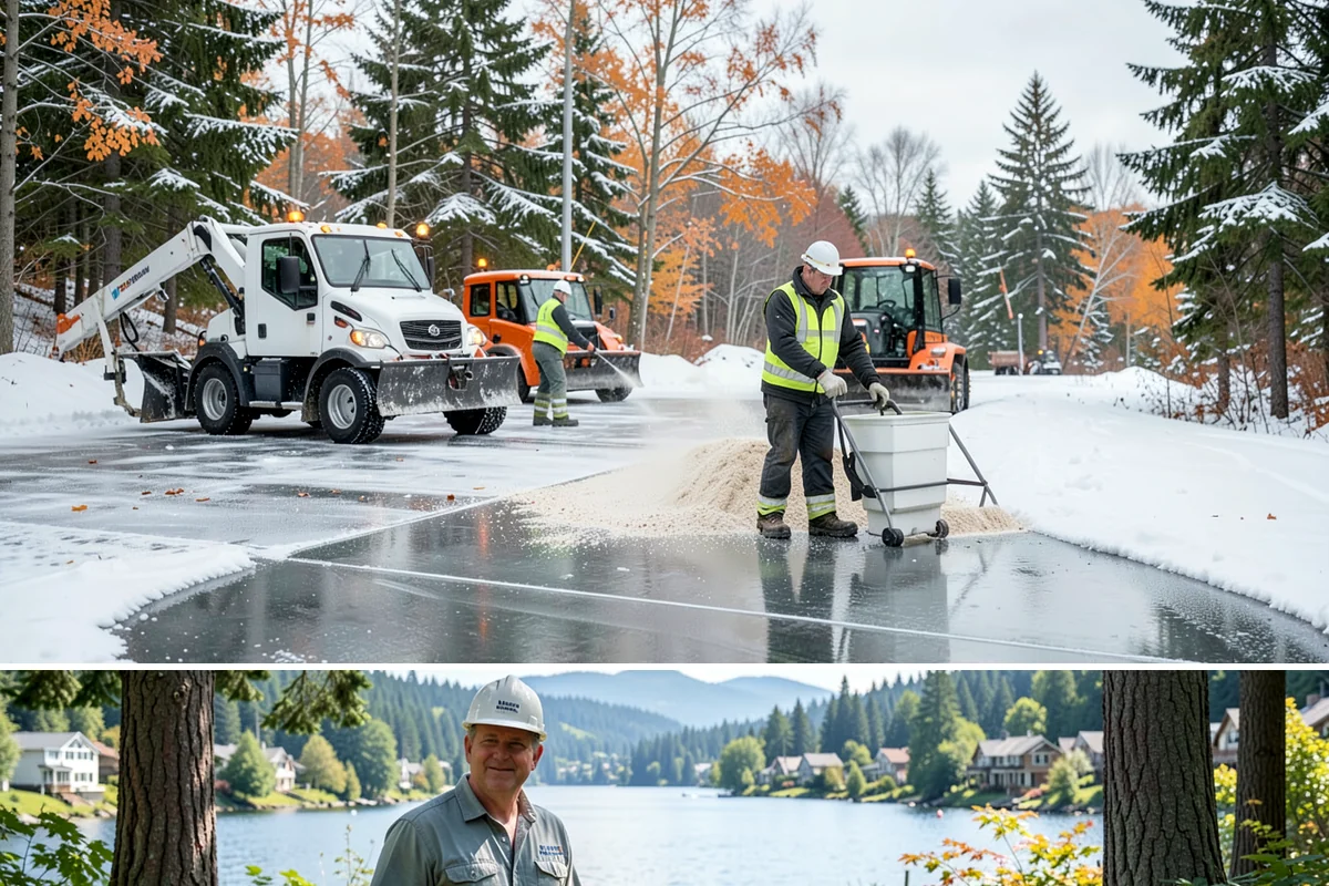 Gutter Heat Cable Installation in Milton, King County, WA - Gutter heat cable installation is best done in fall before freeze-thaw weather begins clogging gutters with ice.