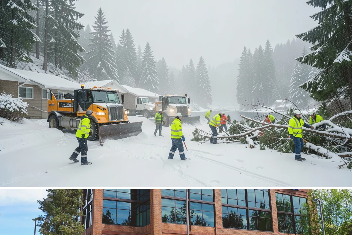 Gutter Heat Cable Installation in Mountlake Terrace, Snohomish County, WA - Gutter heat cable installation is best done in fall before freeze-thaw weather begins clogging gutters with ice.