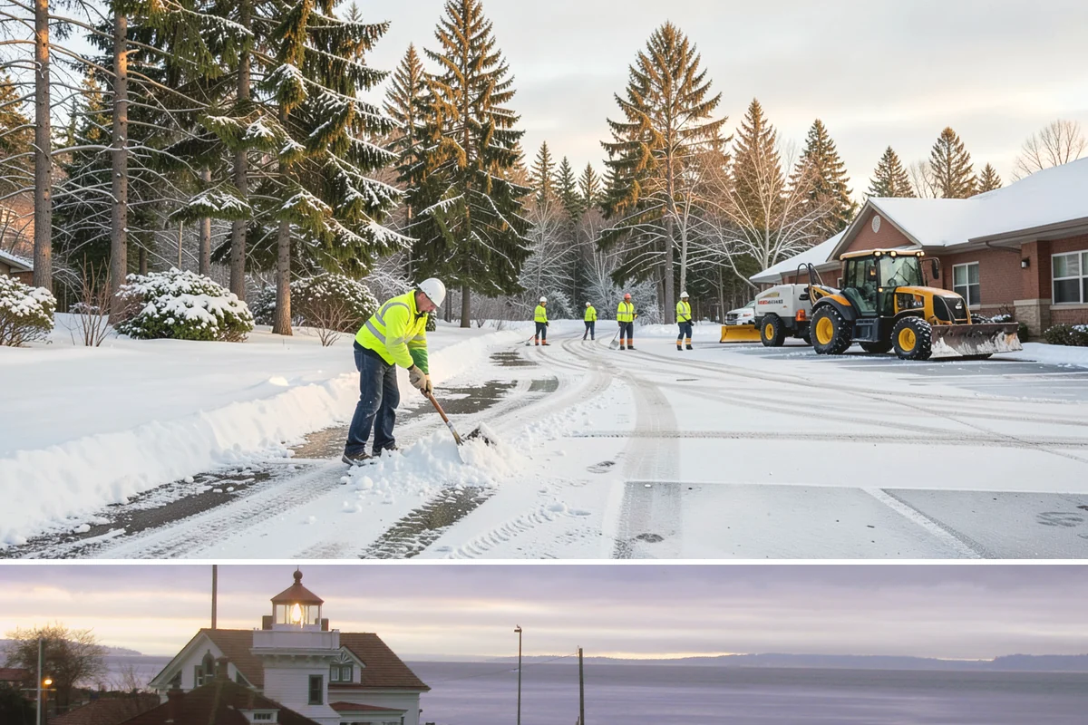 Gutter Heat Cable Installation in Mukilteo, Snohomish County, WA - Gutter heat cable installation is best done in fall before freeze-thaw weather begins clogging gutters with ice.
