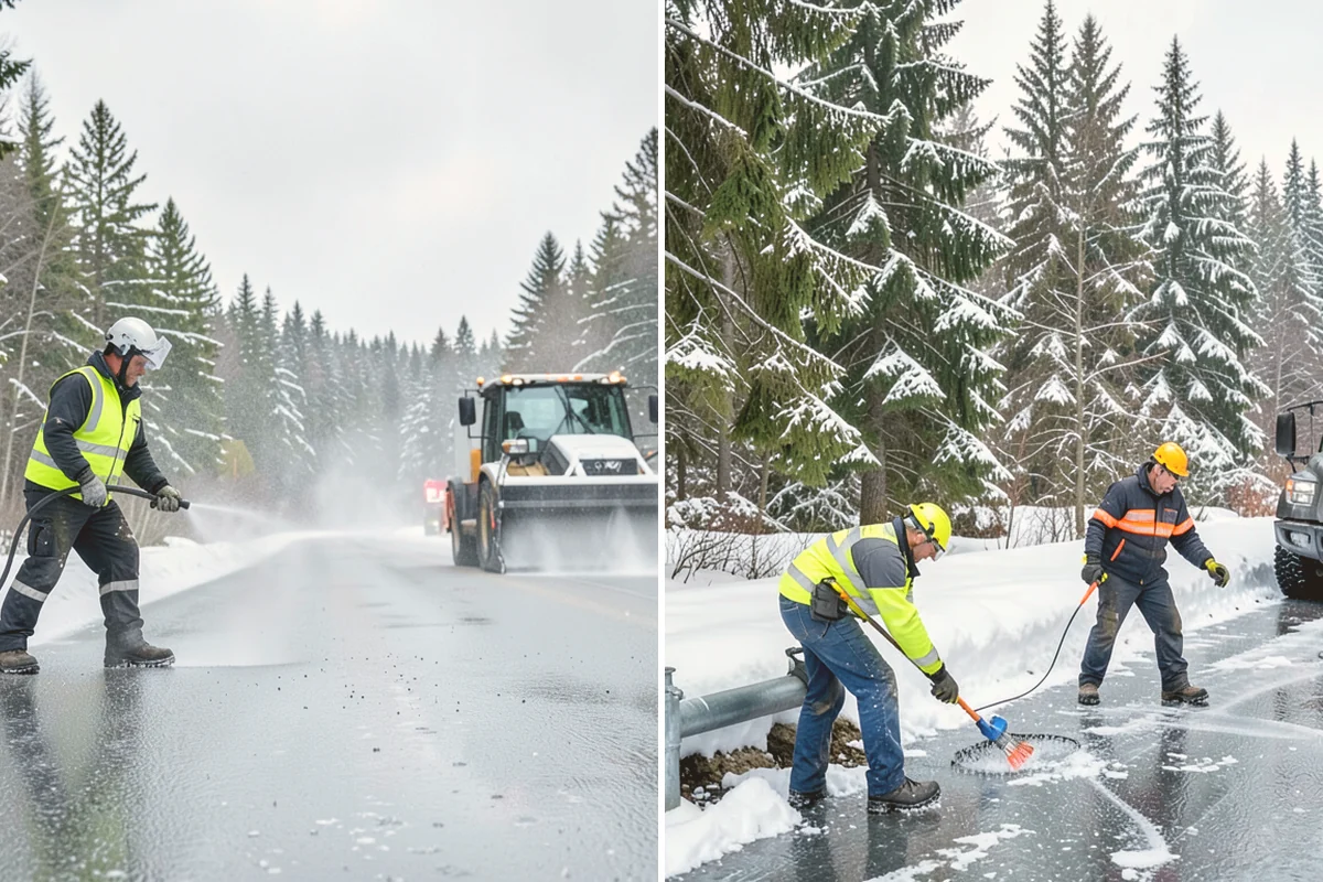 Gutter Heat Cable Installation in Newcastle, King County, WA - Inspect gutters and downspouts for recurring ice points