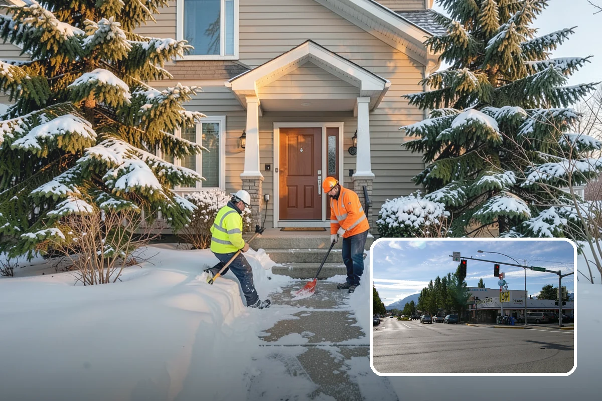 Gutter Heat Cable Installation in North Bend, King County, WA - Open gutters and downspouts through freeze-thaw cycles