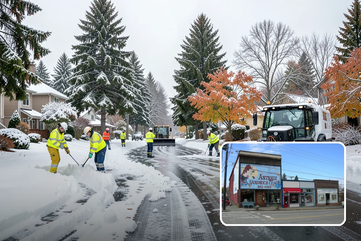 Gutter Heat Cable Installation in Ruston, Pierce County, WA - Open gutters and downspouts through freeze-thaw cycles