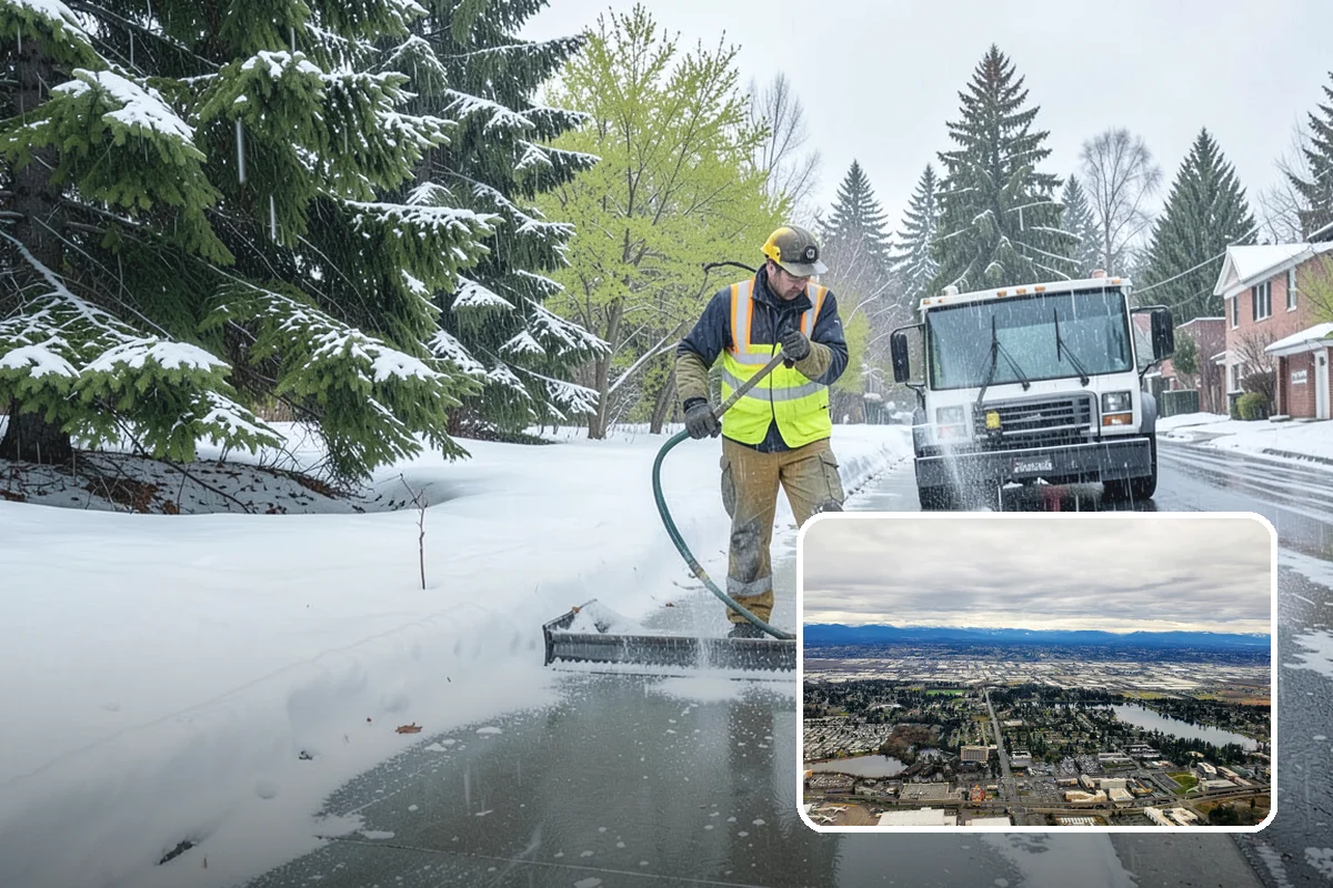 Gutter Heat Cable Installation in SeaTac, King County, WA - Open gutters and downspouts through freeze-thaw cycles