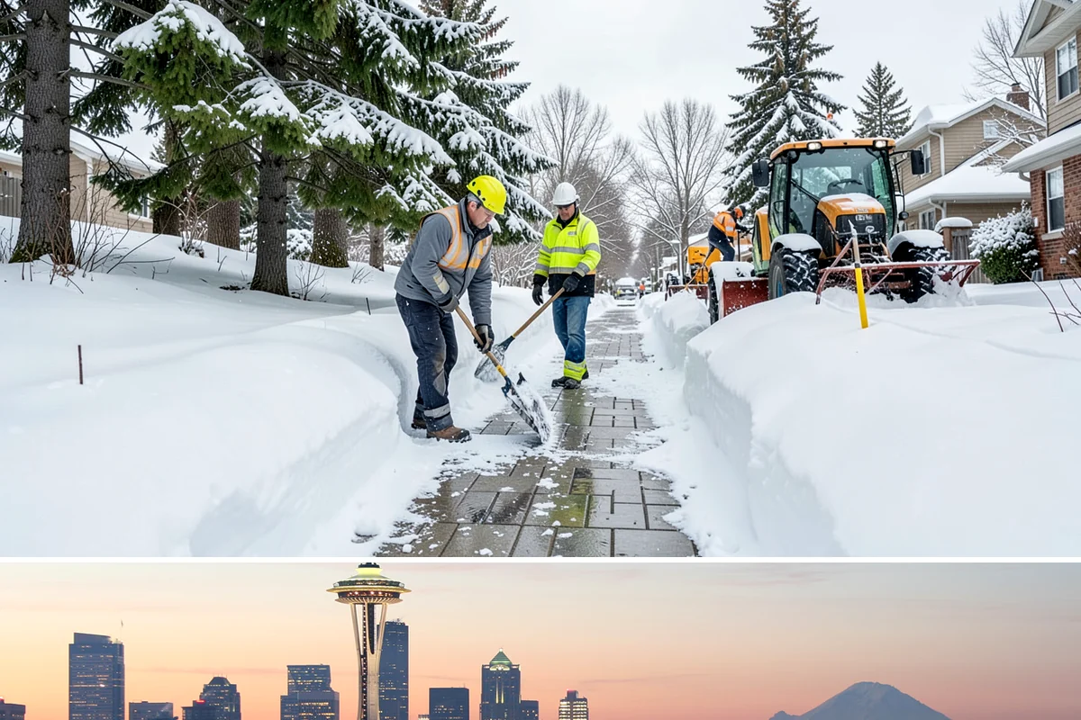 Gutter Heat Cable Installation in Seattle, King County, WA - Gutter heat cable installation is best done in fall before freeze-thaw weather begins clogging gutters with ice.