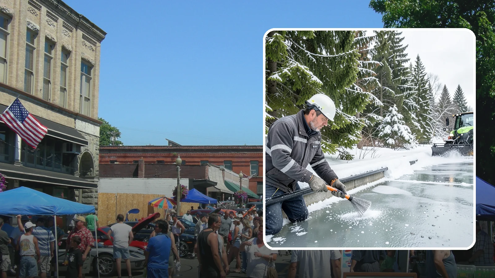 Gutter Heat Cable Installation in Snohomish, Snohomish County, WA - We install heat cable in gutters and downspouts to keep meltwater flowing through freezing weather.